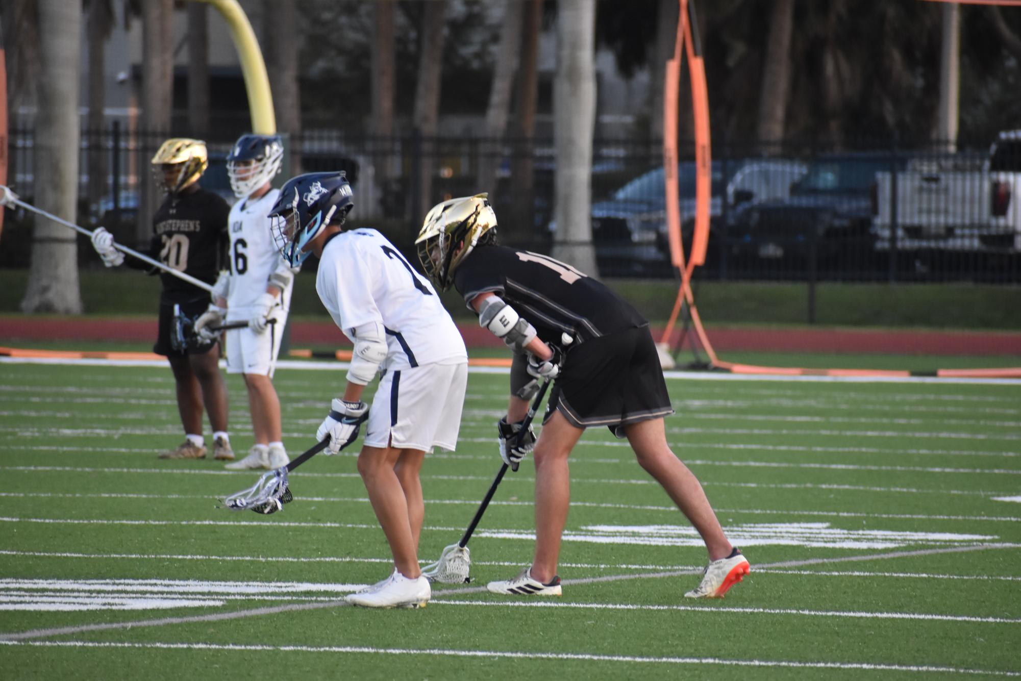 Boys lacrosse faces off against ODA on Senior Night